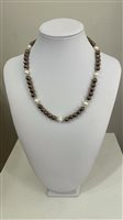 Collana Rajola Donna in Pietre dure Ematite 45-446-10 - 45-446-10
